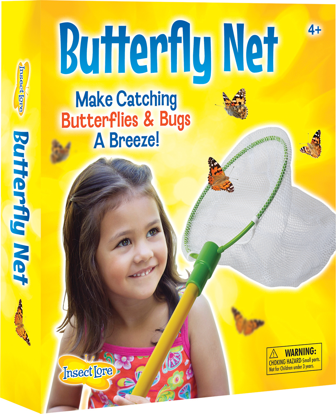 .com: Alasum 3 Sets Butterfly net Colored catching net