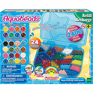 Aquabeads Jewel Bead Pack Jewel Water Bead Pack 800 Refill Multi-coloured