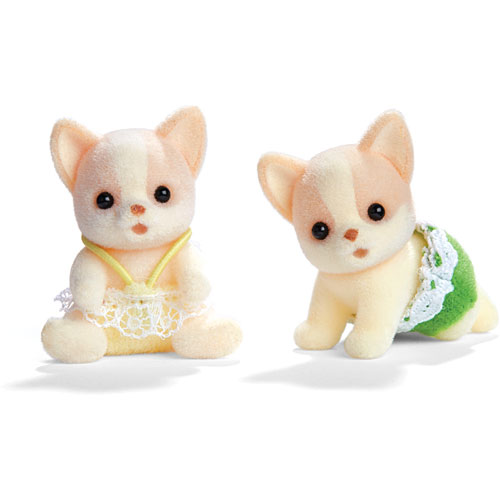 Calico Critters Family Chihuahua of twins Epoch 