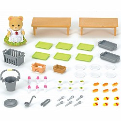 Calico Critters School Lunch Set Toy