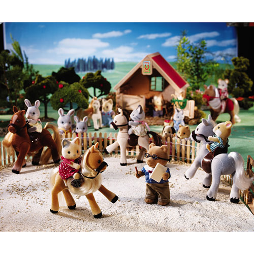 Calico critters sale horse family