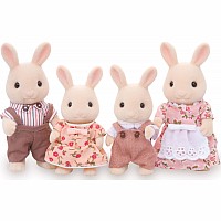 Calico Critters - Sweet Pea Rabbit Family