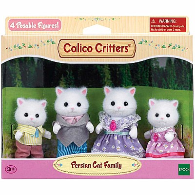 Calico Critters - Persian Cat Family