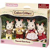 Hopscotch Rabbit Family Calico