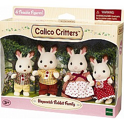 Calico Critter Hopscotch Rabbit Family