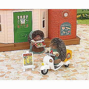 Calico Critters Girls Pizza Delivery Playset, Multicolor, One Size