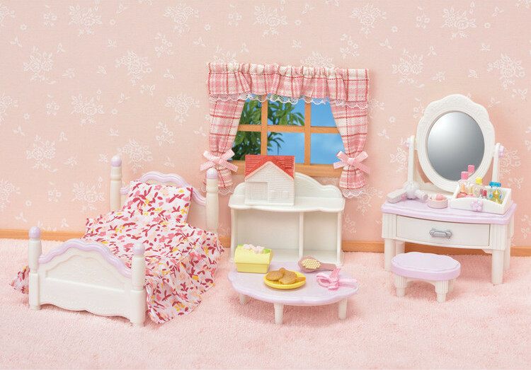 Bedroom & Vanity Set Calico Critters - Cheeky Monkey Toys