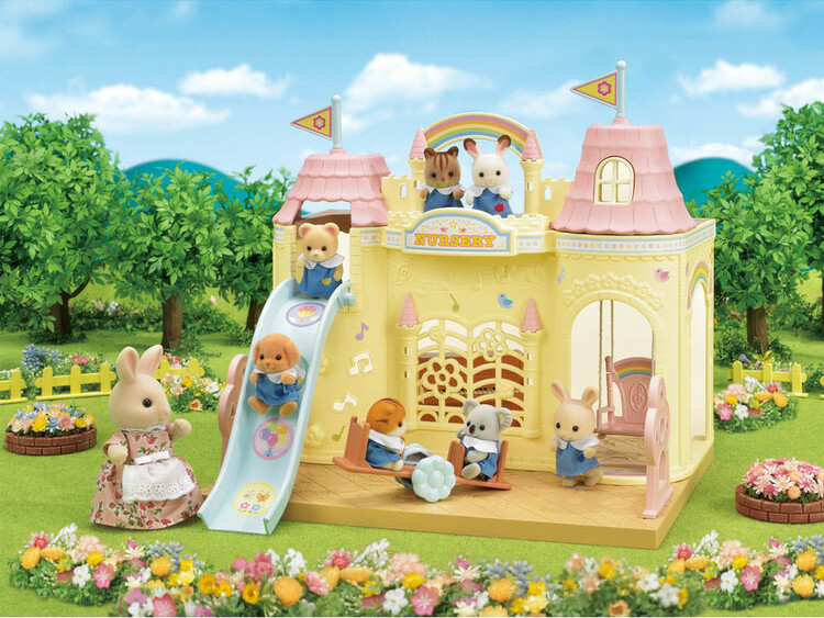 Used] SCHOOL BUS Epoch Sylvanian Families Calico Critters