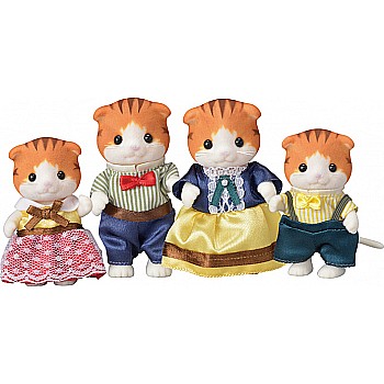 Calico Critter Maple Cat Family
