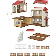 Calico Critters Red Roof Country Home