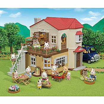 Calico Critter Red Roof Country Home Gift Set