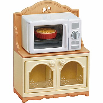 Calico Critter Microwave Cabinet