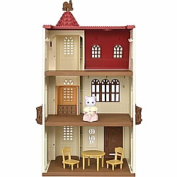 Calico Critter Red Roof Tower Home