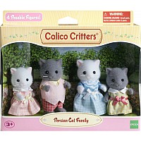 Calico Critter Persian Cat Family