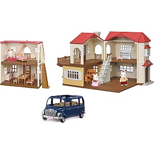 Calico Critters Red Roof Grand Mansion Gift Set