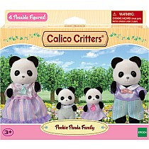 Calico CritterPookie Panda Family (4 Member)