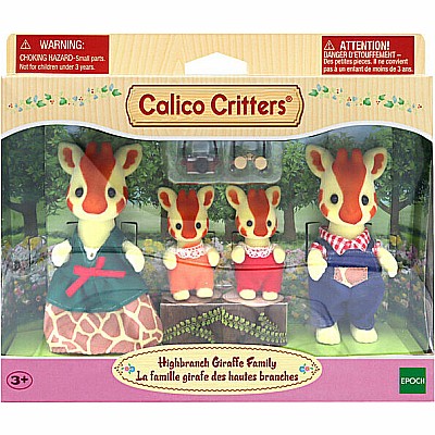 Calico Critters - Highbranch Giraffe Family