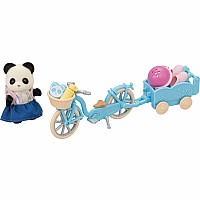 Calico Critters Cycle & Skate Set Panda Girl