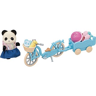 Calico Critters Cycle & Skate Set Panda Girl