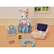 Calico Critters Weekend Travel Set - Snow Rabbit Mother