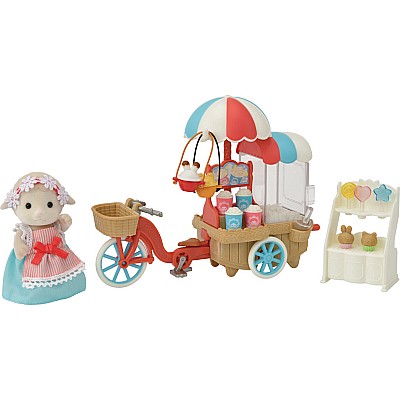 Calico Critters - Popcorn Delivery Trike