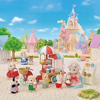 Calico Critters - Popcorn Delivery Trike