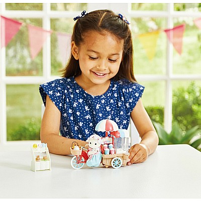 Calico Critters - Popcorn Delivery Trike