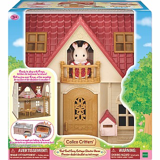 Calico Critters Red Roof Cozy Cottage Starter Home