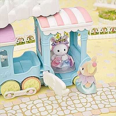 Calico Critters  - Floating Cloud Rainbow Train