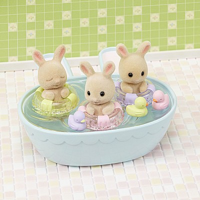 Calico Critters - Triplets Baby Bathtime Set