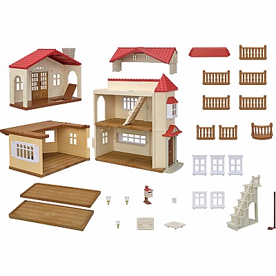 Calico Critters - Red Roof Country Home: Secret Attic Playroom
