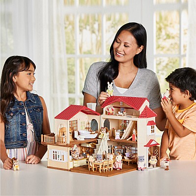 Calico Critters - Red Roof Country Home: Secret Attic Playroom