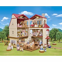 Calico Critters Red Roof Country Home Gift Set-Secret Attic Playroom