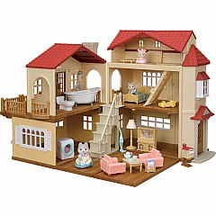 Calico Critters Red Roof Country Home Gift Set-Secret Attic Playroom
