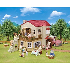 Calico Critters Red Roof Country Home Gift Set-Secret Attic Playroom