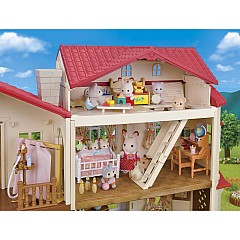 Calico Critters Red Roof Country Home Gift Set-Secret Attic Playroom