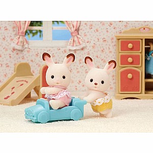 Calico Critters® Chocolate Rabbit Twins