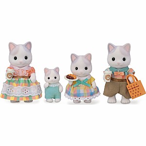 Calico Critters Latte Cat Family