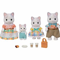 Calico Critters Latte Cat Family