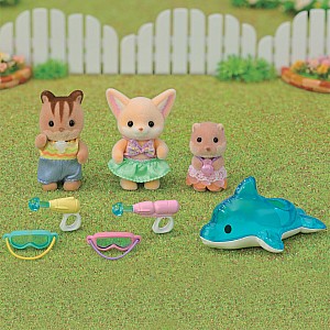 Nursery Friends -Pool Fun Trio Calico Critters