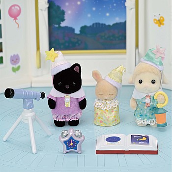 Calico Critter Nursery Friends, Sleepover Party Trio