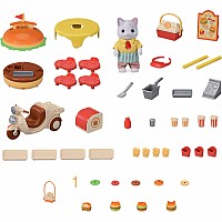 Calico Critters Hamburger Stand