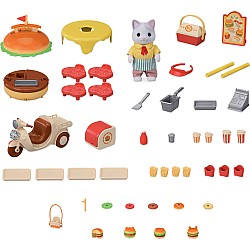 Calico Critter Hamburger Stand