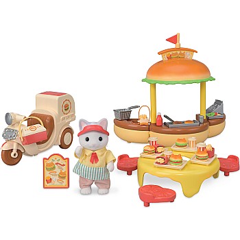 Calico Critter Hamburger Stand