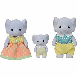 Calico Critters Elephant Family Trio