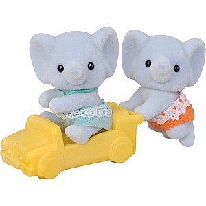 Calico Critters Elephant Twins