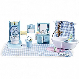 Calico Critters Country Bathroom Set Furniture Accessories 