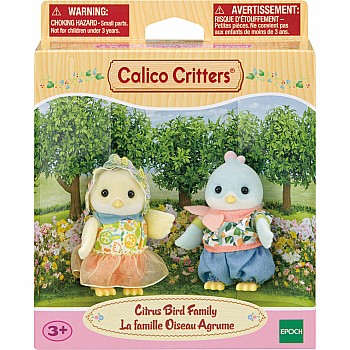 Calico Critters Citrus Bird Family