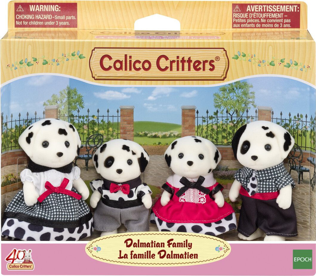 Calico Critters Dalmatian Family