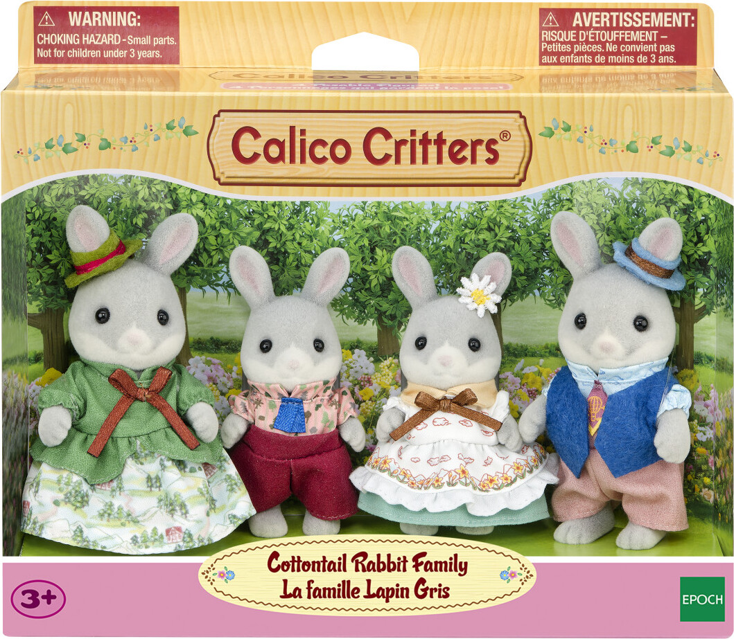 Calico Critters Cottontail Rabbit Family 